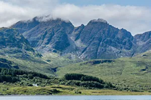 Looking across Loch Slapin to the soaring peaks of Bla Bheinn, Isle of Skye Looking across Loch Slapin to the soaring peaks of Bla Bheinn, Isle of Skye