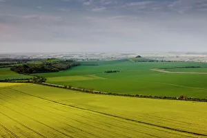 Looking across the Vale of Pewsey in Wiltshire from Knapp Hill, Wiltshire, England, United Kingdom, Europe Looking across the Vale of Pewsey in Wiltshire from Knapp Hill, Wiltshire, England, United Kingdom, Europe