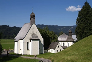 Bavarian Religious Landmarks Prints: Loretto chapels, Oberstdorf, Allgau, Bavaria, Germany, Europe