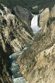 American Natural Landmarks Prints: Lower Falls 94m high