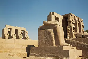 Pharaoh Ramesses II Statue Prints: Lower Section, Colossus of Ramesses II