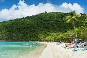 Magens Bay beach, St. Thomas, US Virgin islands, West Indies, Caribbean, Central America Magens Bay beach, St. Thomas, US Virgin islands, West Indies, Caribbean, Central America