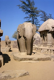 Asia Cultural Heritage Sites Prints: Mahabalipuram