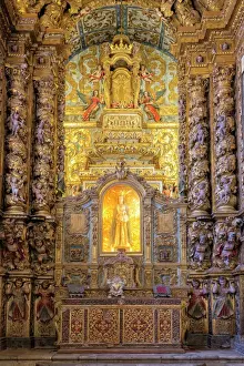 Religious Prints: Main Altar Print, Convento de Nossa Senhora da Conceicao