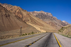 Main road, Atacama Desert, Argentina, South America Main road, Atacama Desert, Argentina, South America