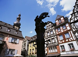 Cochem Germany Prints: Main square
