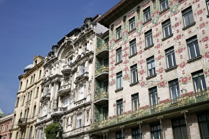Majolikahaus by Otto Wagner, Vienna, Austria, Europe Majolikahaus by Otto Wagner, Vienna, Austria, Europe