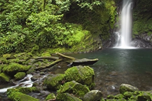 Philippines Prints: Malabsay Waterfall Print, Philippines