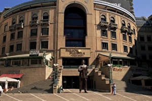 Mandela Square Print, Johannesburg Cityscape