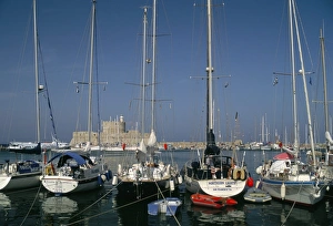 Greek Island Holidays 2024 Prints: Mandraki harbour
