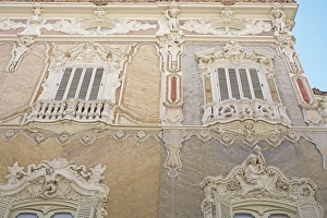 Spain Travel Destination Prints: Marques de Dos Aguas facade