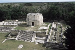 Ancient Mayan City Prints: Former Mayan capital after the fall of Chichen-Itza