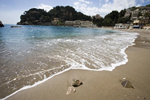Mediterranean Seafront Properties Prints: Mazzaro beach