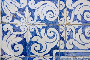 Evora University Medieval Tilework Print