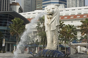 South East Asia Landmarks Prints: The Merlion