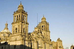 Mexican Colonial Buildings Prints: Metropolitan Cathedral
