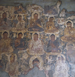 Buddhist Art Asia Prints: Miracle of Sravasti