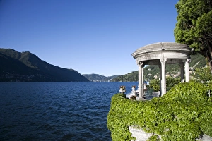 Italian Lakes Tourism Prints: Moltrasio, Lake Como