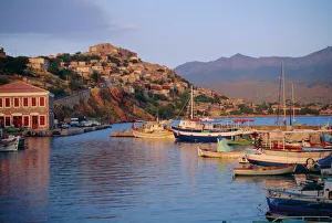 Molyvos Village Print, Lesbos Island, Greece