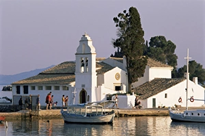Corfu Monastery Prints: Monastery Vlachema