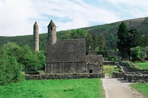 Glendalough Monastic Gateway Print