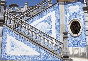 Estoi Palace Mosaic Staircase Print