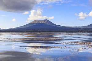 Mount Edgecumbe Print: Reflections of an Extinct Volcano