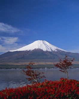 Prints of Mount Fuji, Honshu, Japan, Asia Japan Heritage Sites Prints: Mount Fuji Print - A serene landscape of Japan's iconic mountain