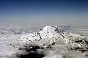 American Nature Photography Prints: Mount Ranier, Washington state, United States of America, North America