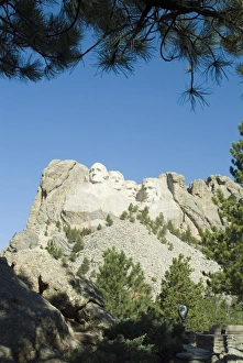Colorful Rock Formations Prints: Mount Rushmore