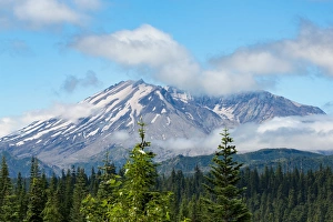 Washington State Photography Prints: Mount St. Helens, part of the Cascade Range, Pacific Northwest region, Washington State