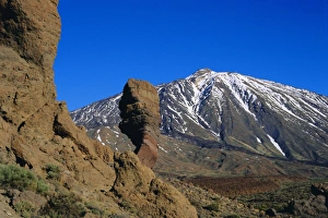 Canary Islands Mountain View Prints: Mount Teide and Las Roques