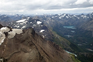Mountain landscape, Cordon Martial, Tierra del Fuego, Argentina, South America Mountain landscape, Cordon Martial, Tierra del Fuego, Argentina, South America