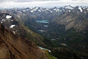 Mountain landscape, Martial Alps, Tierra del Fuego, Argentina, South America Mountain landscape, Martial Alps, Tierra del Fuego, Argentina, South America