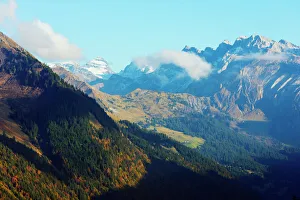 Mountains above Morzine, Rhone Alps, Haute Savoie, France, Europe Mountains above Morzine, Rhone Alps, Haute Savoie, France, Europe