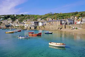 Prints of Mousehole, Cornwall, England, UK Mousehole Prints: Mousehole Print - A Cornish Fishing Village