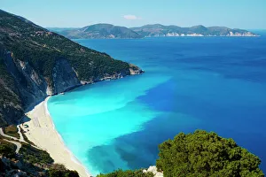 Myrtos Beach, Cephalonia, Ionian Islands, Greek Islands, Greece, Europe Myrtos Beach, Cephalonia, Ionian Islands, Greek Islands, Greece, Europe