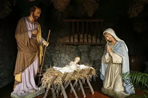 Images Dated 16th September 2006: Nativity crib, Lyon, Rhone, France, Europe