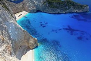 Navagio Beach and shipwreck at Smugglers Cove on the coast of Zakynthos, Ionian Islands Navagio Beach and shipwreck at Smugglers Cove on the coast of Zakynthos, Ionian Islands