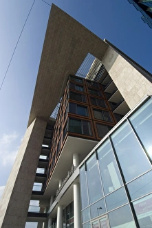 Modern Library Architecture Prints: The New Library (Bibliotheek) in the Eastern Docks, Amsterdam, Netherlands, Europe