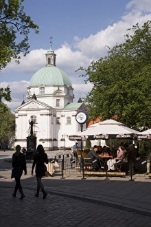 Poland Church Architecture Prints: New Town Square