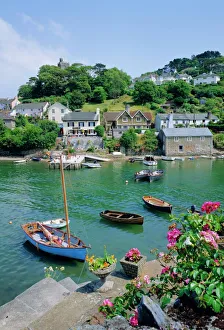Noss Mayo Village Print, South Devon England