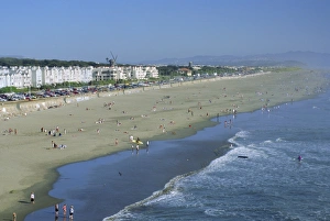 San Francisco Tourist Attractions Prints: Ocean Beach