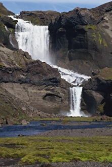 Icelandic Basalt Formations Prints: Ofaerufoss