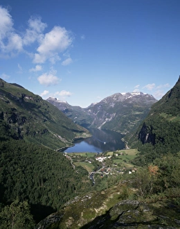 UNESCO World Heritage Site Europe Prints: More Og Romsdal