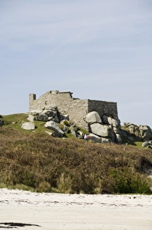 Isles Of Scilly UK Prints: The old Block House