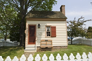 Print of The Old Customs House in Oxford, Maryland