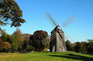New York State Landmarks Prints: Old Hook Windmill, East Hampton, The Hamptons, Long Island, New York State