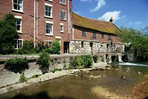 Old mill near Salisbury, Wiltshire, England, United Kingdom, Europe Old mill near Salisbury, Wiltshire, England, United Kingdom, Europe
