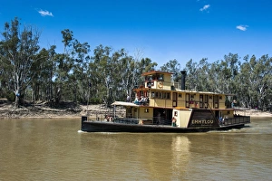 Images Dated 31st October 2008: Murray River Steamer Print